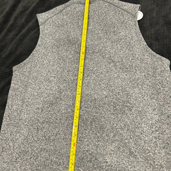 Patagonia Men's Heather Gray Better Sweater Fleece Vest - Picture 7 of 10
